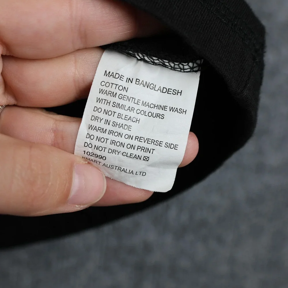 Military Unit-9 Shirt Kids XL‎ Black Henley Pocket Graphic Tee Cotton Casual
